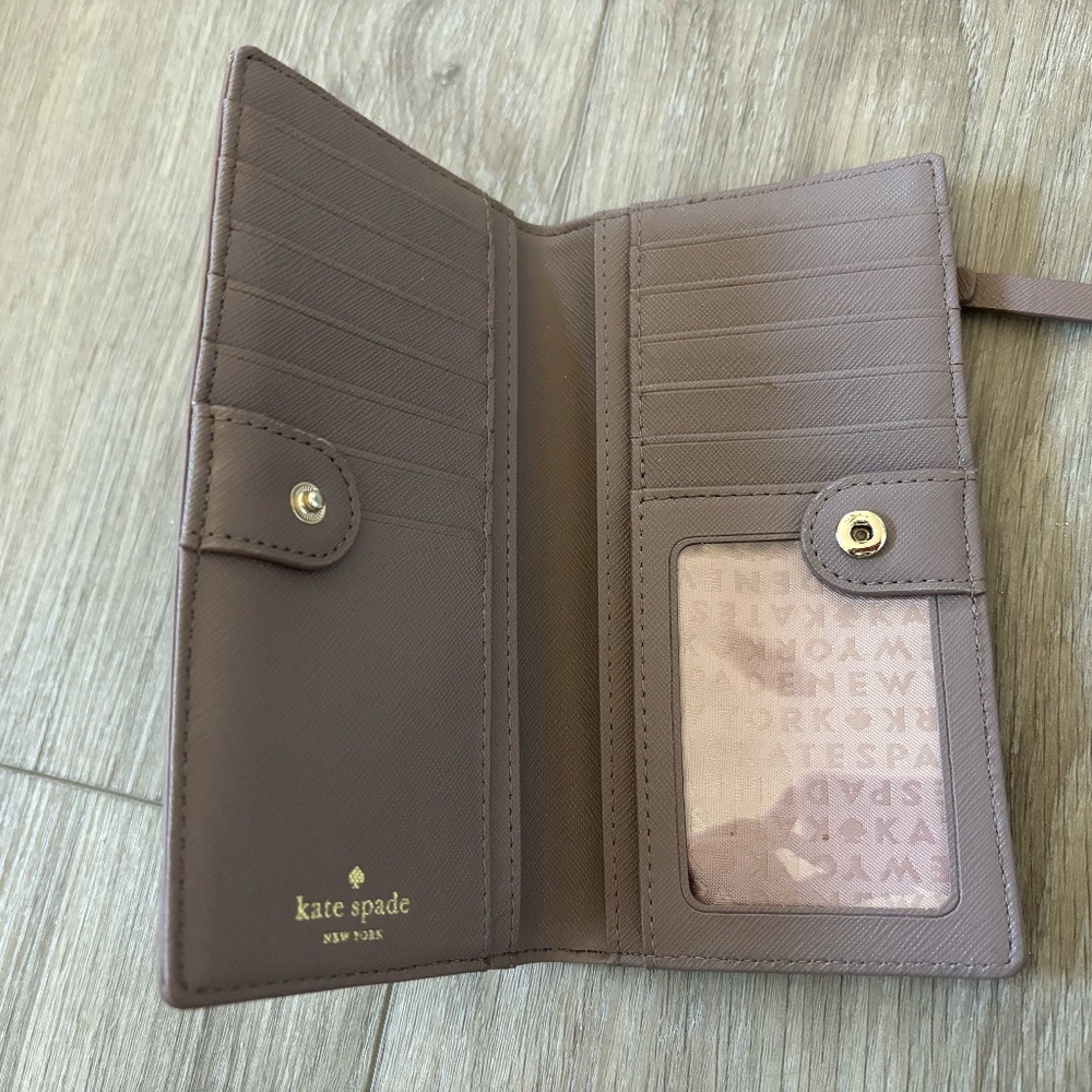 Kate Spade taupe Wallet - Picture 3 of 8
